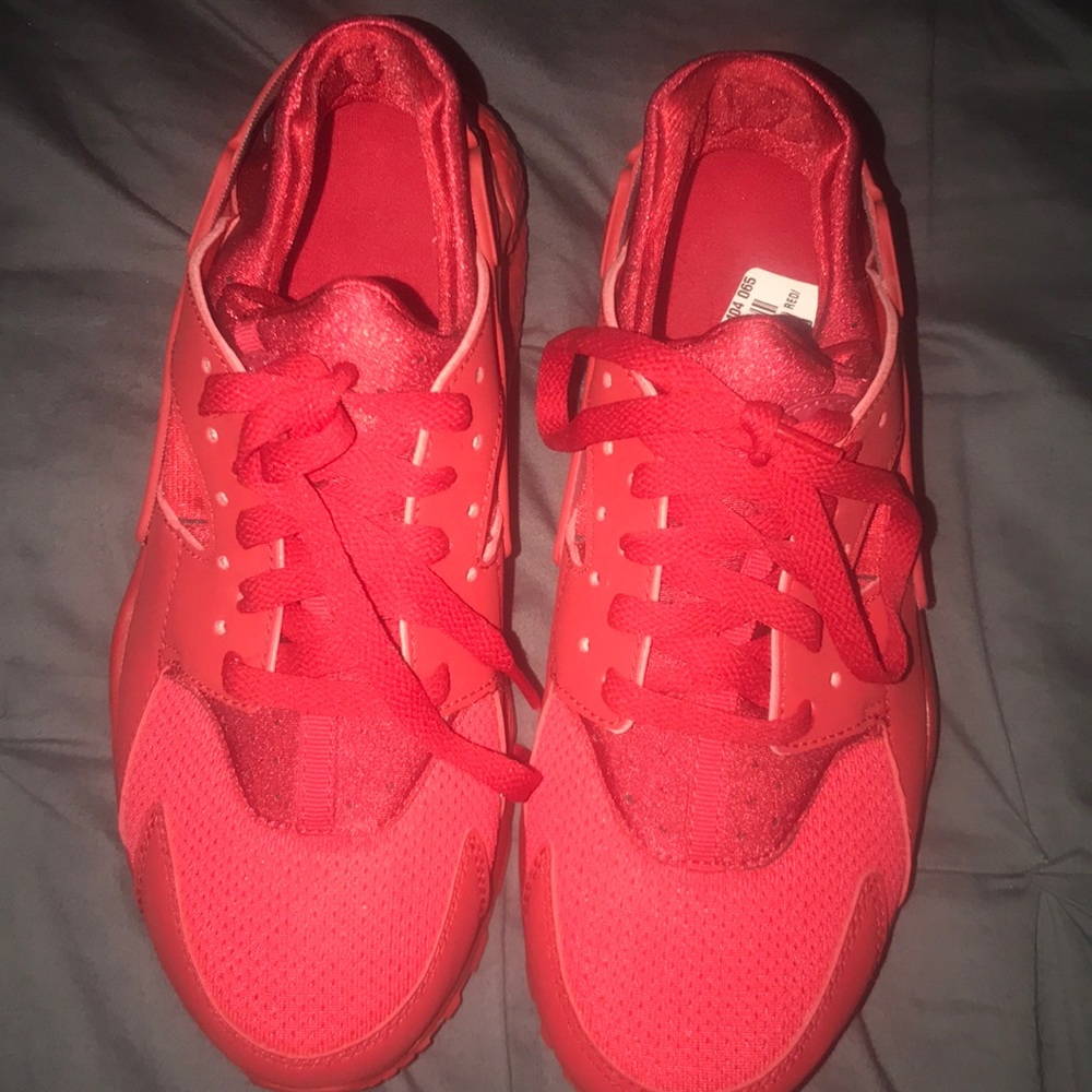 red nike hurraches, brand new, never worn pair!!